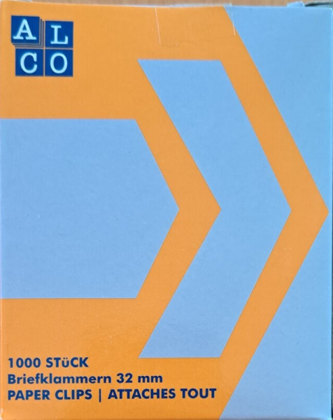 B&uuml;roklammern 32mm