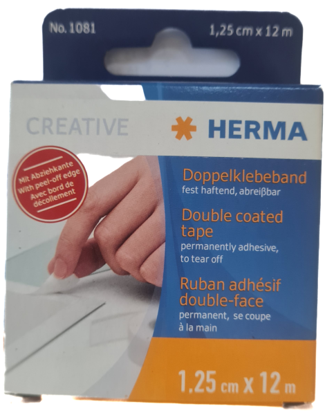 Doppelseitiges Klebeband Klein