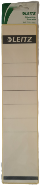R&uuml;ckenschilder f&uuml;r Ordner 285x61mm