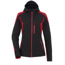 Softshelljacke/Schwarz, Rot