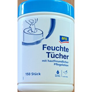 Feuchttücher Haut